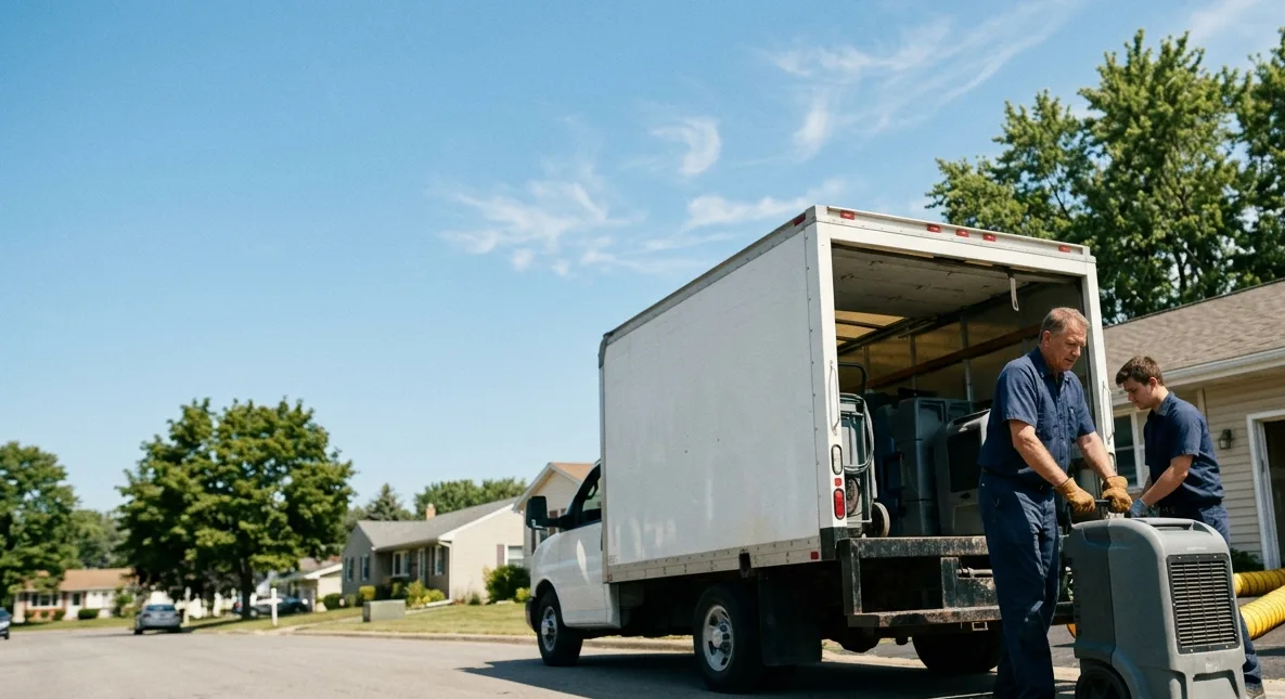 Water Damage Cleanup in Middleburg, OH near me